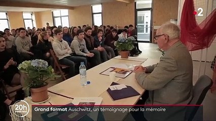 Histoire : le témoignage d'un rescapé d'Auschwitz pour la mémoire