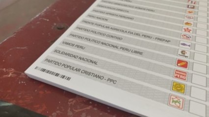 Tímido y escaso interés en Perú para renovar a su disuelto Congreso