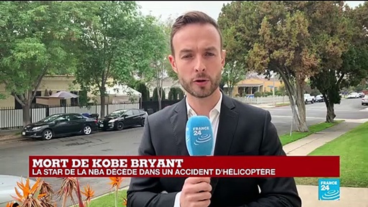 La légende de la NBA Kobe Bryant est décédé dans un accident d'hélicoptère