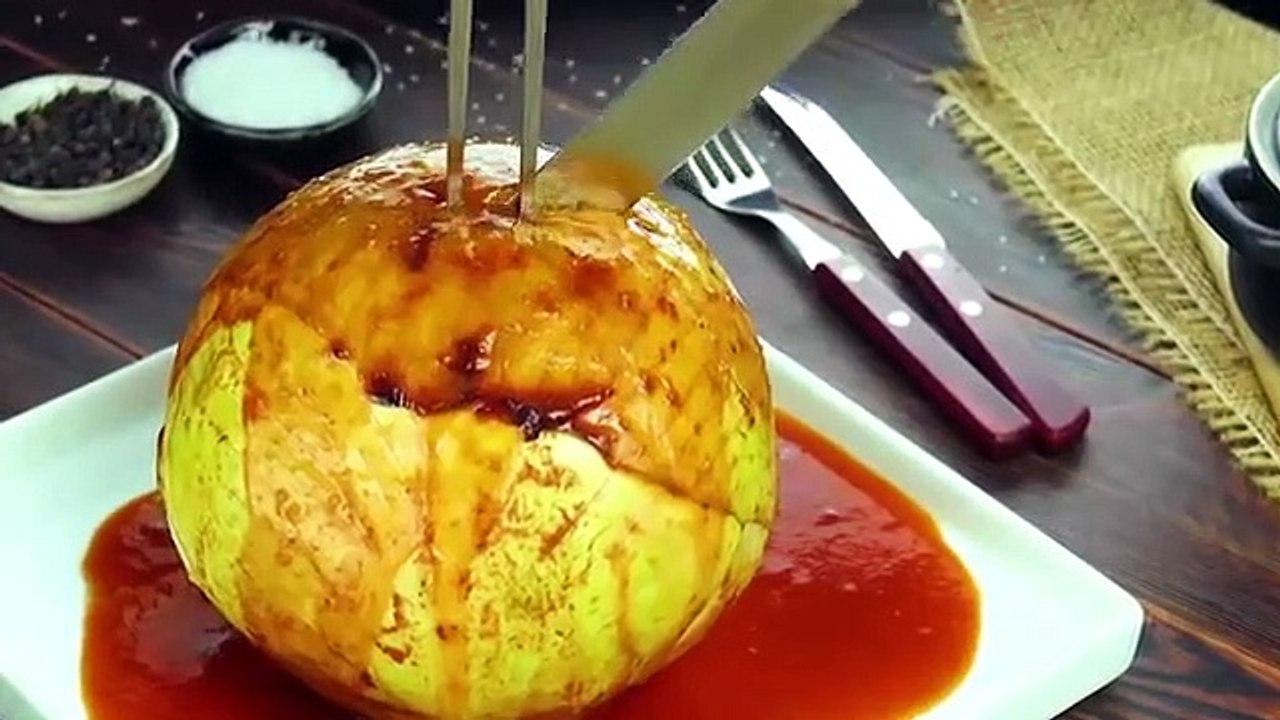 Instead Of Chopping The Cabbage, Hollow It Out -