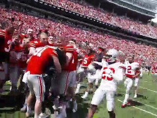 I proposed to my girlfriend during the Ohio State spring game ( 1080 X 1080 )