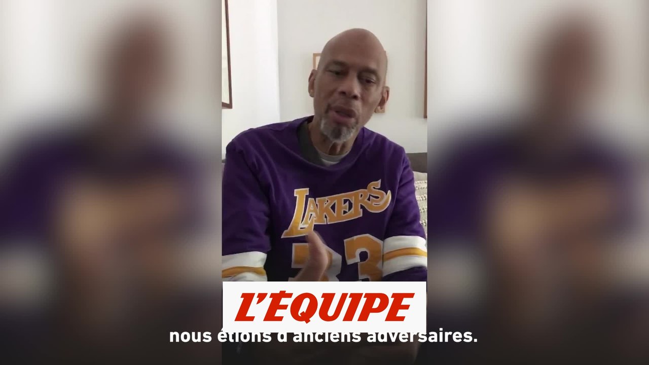 L'hommage de Kareem Abdul-Jabbar - Basket - NBA - Kobe Bryant
