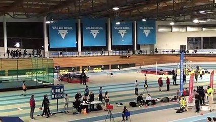 Régionaux en salle 2019-2020 Adrien 400m
