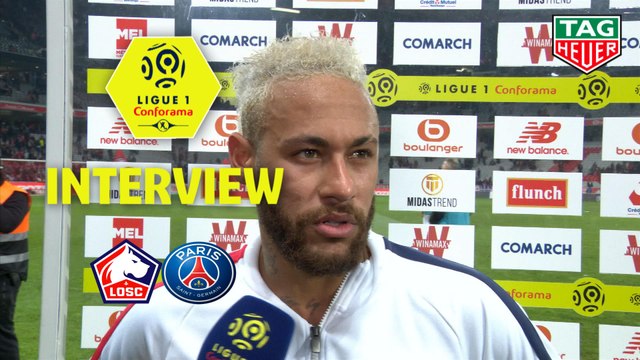 Interview de fin de match : LOSC - Paris Saint-Germain (0-2) - Résumé - (LOSC-PARIS) / 2019-20