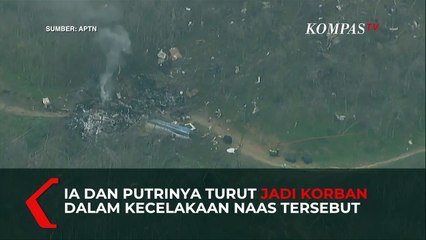 Hangus Terbakar!!! Penampakan Helikopter Yang Ditumpangi Kobe Bryant Pasca Jatuh