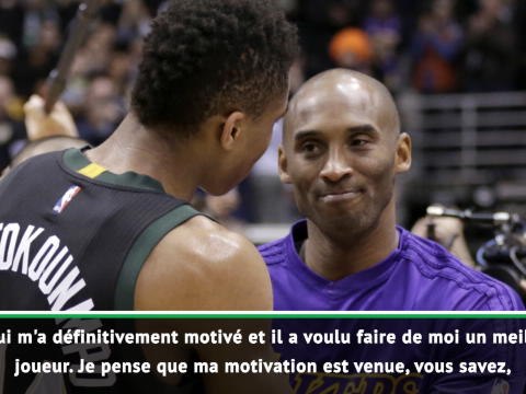Décès de Kobe Bryant - Antetokounmpo: Kobe a allumé la flamme en moi