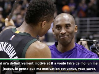 Antetokounmpo: "Kobe a allumé la flamme en moi"