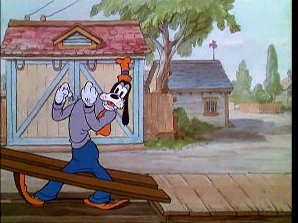 Mickey Mouse, Donald Duck, Goofy - Moving Day  (1936)