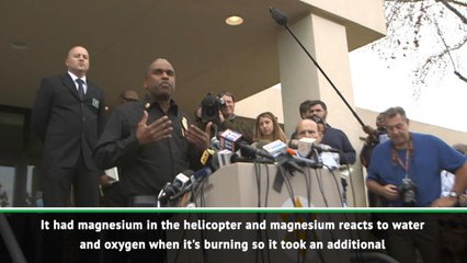 LA Fire Chief confirms no survivors in Kobe helicopter crash