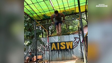 Best of the Week Upside Down Tree Climbing!   People Are Awesome