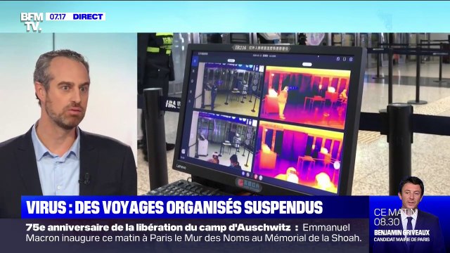 Coronavirus: le PDG d'Asia Voyages, explique qu'ils ont suspendu leurs voyages vers la Chine du fait de la fermeture des sites touristiques