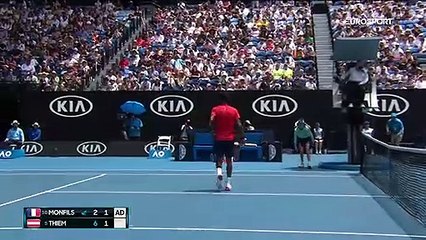 Thiem - Monfils : Le résumé