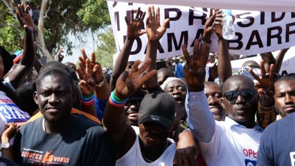 Three dead in protest against Gambian leader Adama Barrow