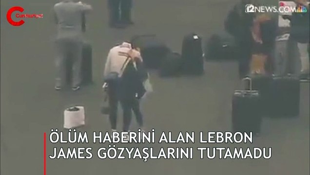 Ölüm haberini alan Lebron James gözyaşlarını tutamadı