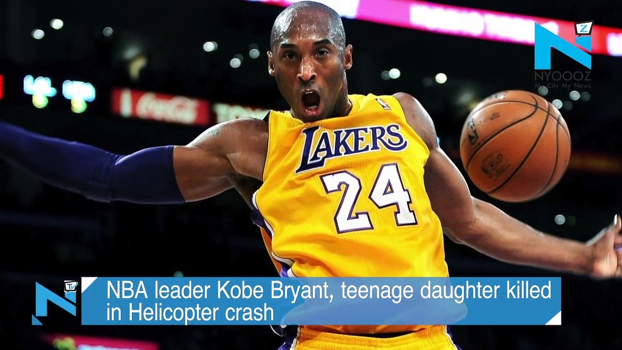NBA leader Kobe Bryant, teenage daughter killed in Helicopter crash