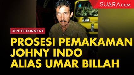 LIVE REPORT: Prosesi Pemakaman Johny Indo alias Umar Billah