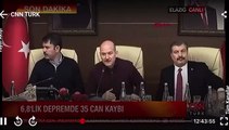 Bakan Kurum’un Soylu’ya serzenişi açık kalan mikrofona yansıdı