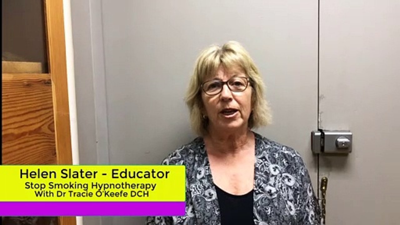 Stop Smoking Hypnotherapy with Dr Tracie O’Keefe DCH Testimonial 11