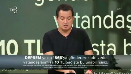 Acun Ilıcalı'nın programında Elazığ için rekor bağış