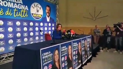 Borgonzoni commenta i primi risultati (27.01.20)