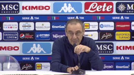 21e j. - Sarri : "Nous  n'en avons pas fait assez pour gagner les trois points"