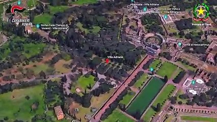 Roma - Spaccio tra i reperti archeologici (27.01.20)