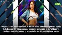 Pilar Rubio se levanta la camiseta y enseña su barriga de embarazada