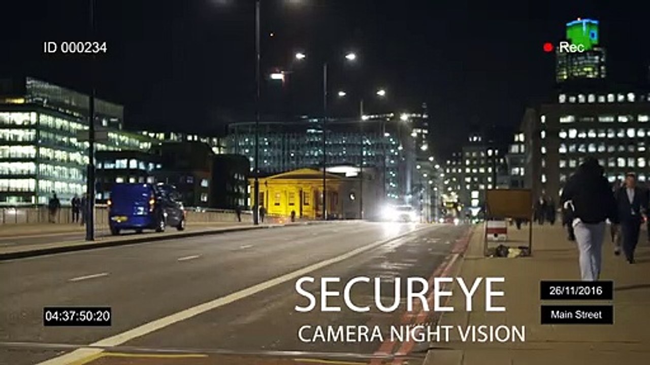 Secureye Color Night Vision Security Camera - HD Quality Color Video at Night