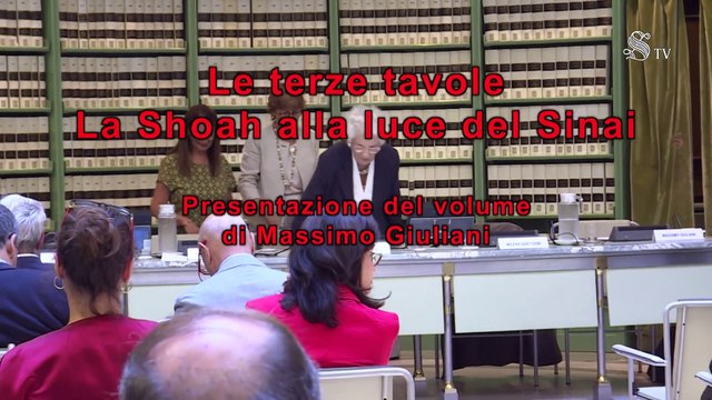 In Senato il volume 'Le terze tavole La Shoah alla luce del Sinai' (27.01.20)