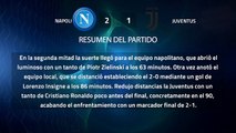 Resumen partido entre Napoli y Juventus Jornada 21 Serie A