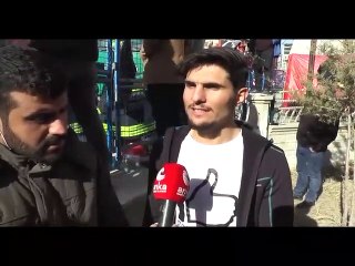 Elini taşın altına koyan Suriyeli bulundu