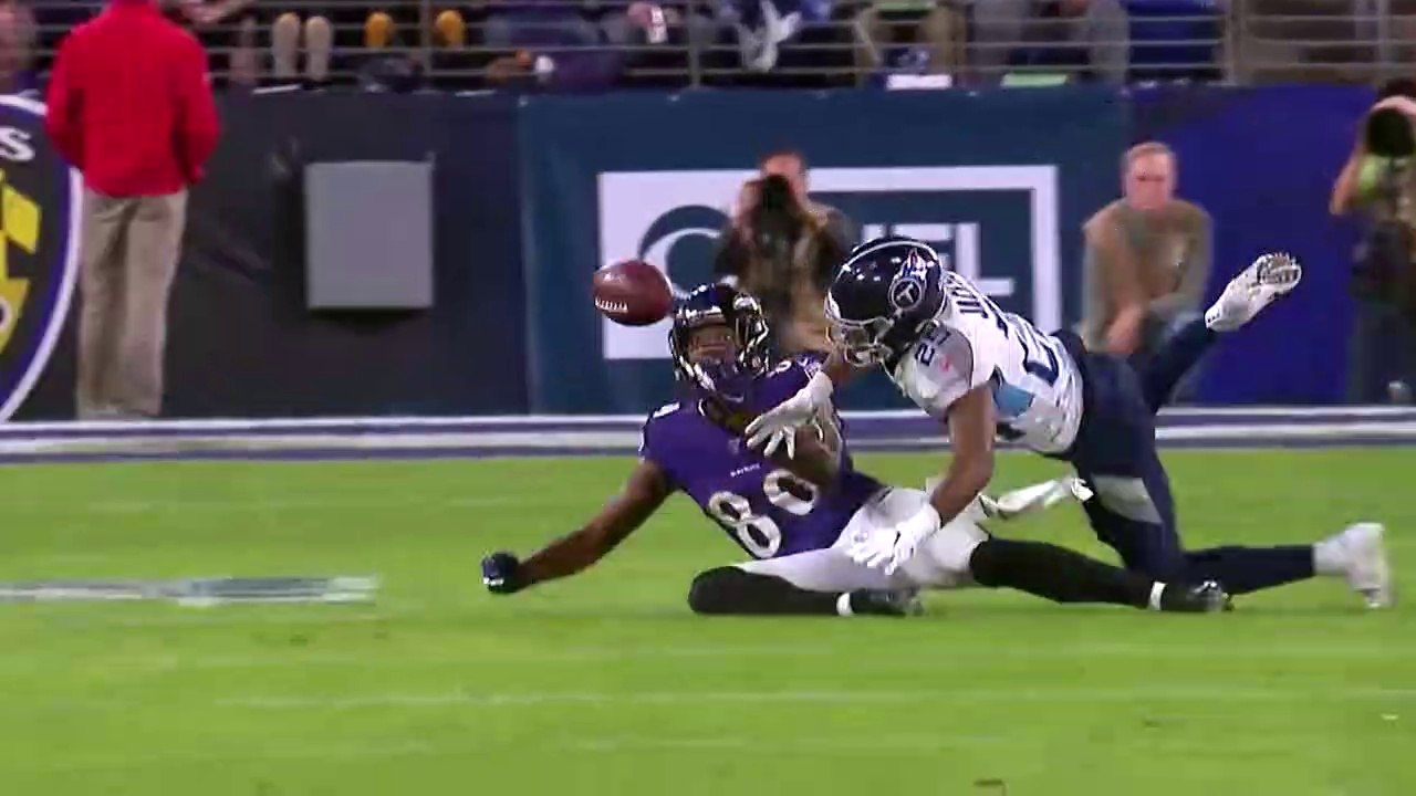 Titans Secondary Shines in Playoff Win Over Ravens - Baldy Breakdowns - Dailymotion