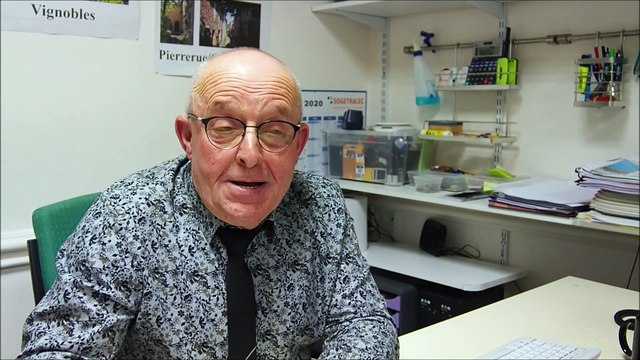 Pierrerue : les derniers voeux du maire, Pierre Bardy