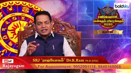 Sani Peyarchi 2020 | kanni | சனிப்பெயர்ச்சி பலன்கள் 2020 -கன்னி ராசிக்கு பலன்கள் எப்படி?