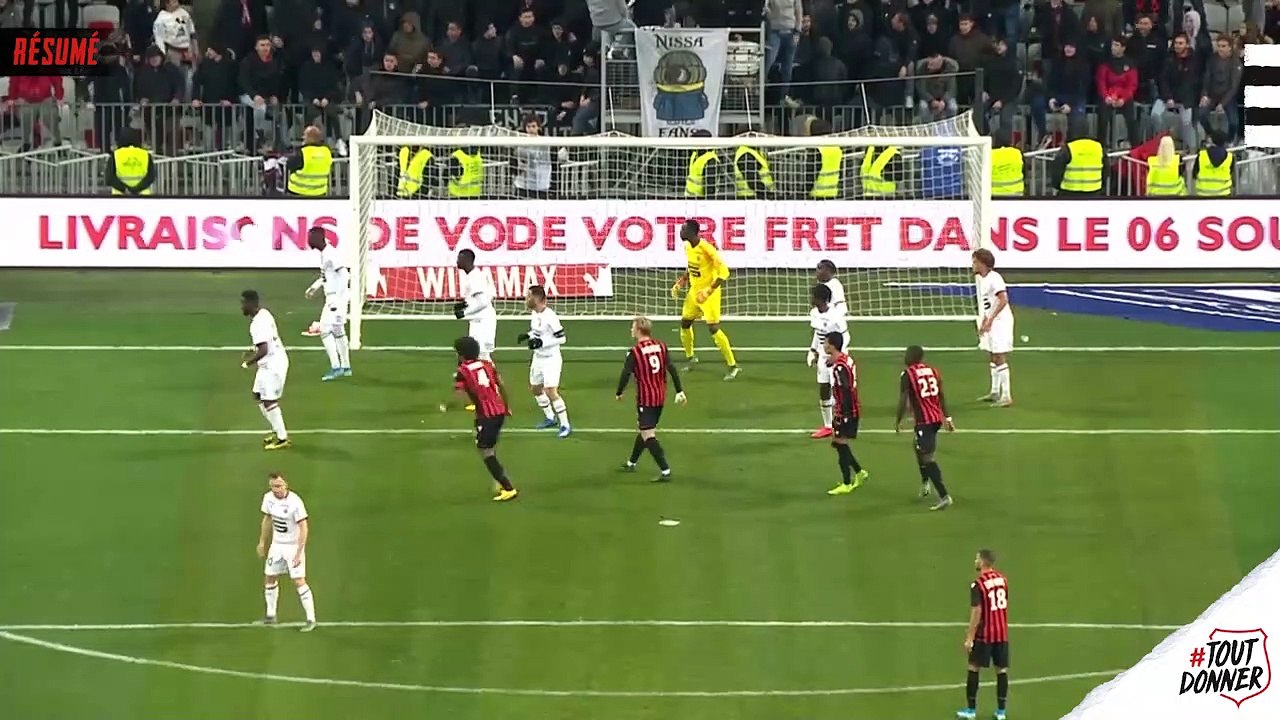 J21. Nice / Stade Rennais F.C. : résumé