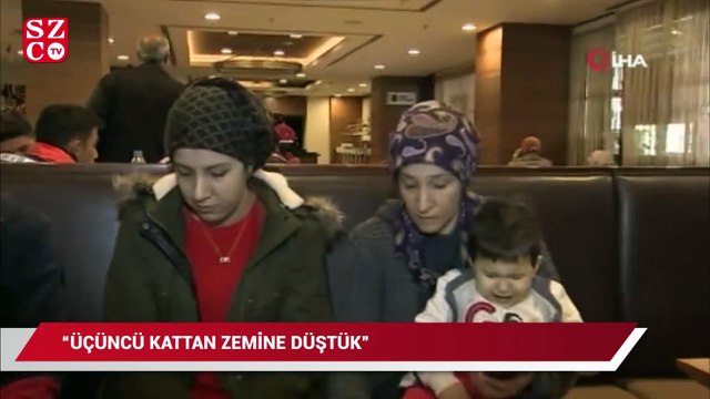 Yıkılan Dilek Apartmanı’ndan kurtulan aile deprem anını anlattı