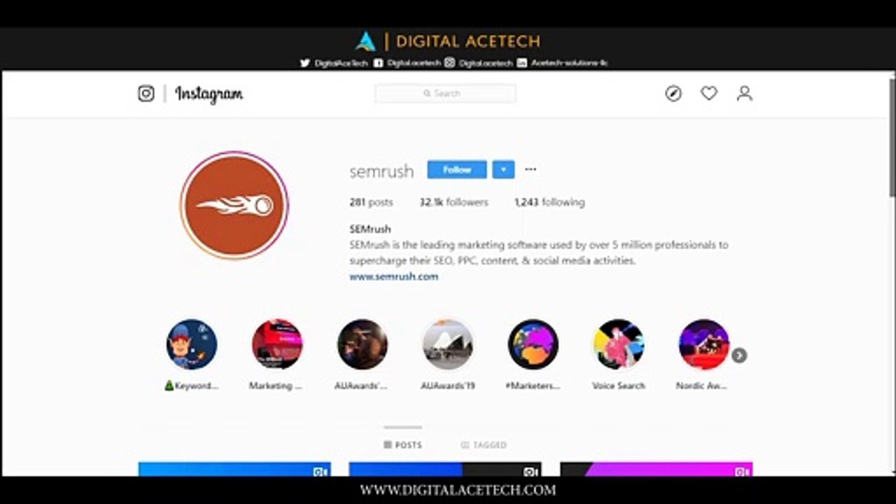 Use Instagram Profile Picture to express Your Brand