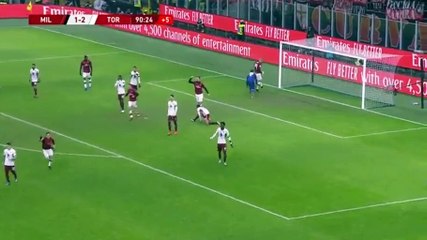 Hakan Calhanoglu Goal - Torino 2-2 Milan (Full Replay)