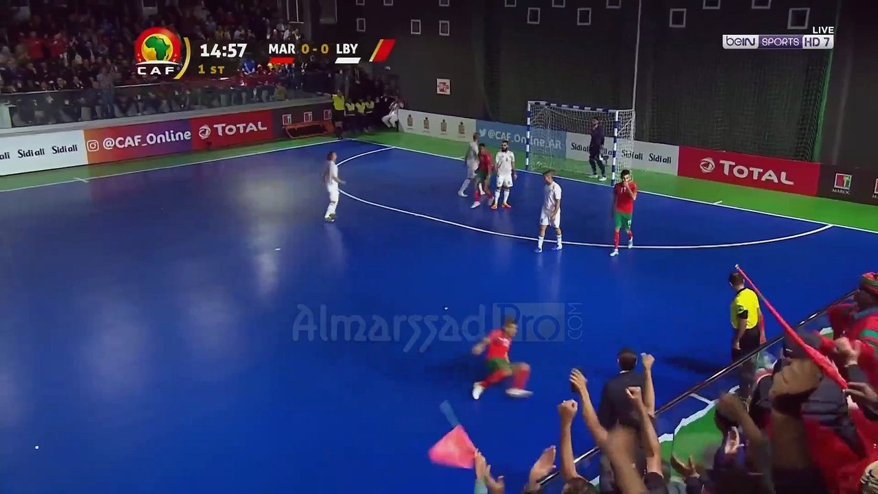 CAN Futsal 2020 - Maroc 3-0 Libye