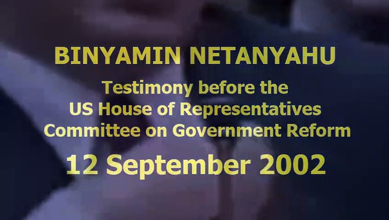 NETANYAHU on 9/11 - 2002