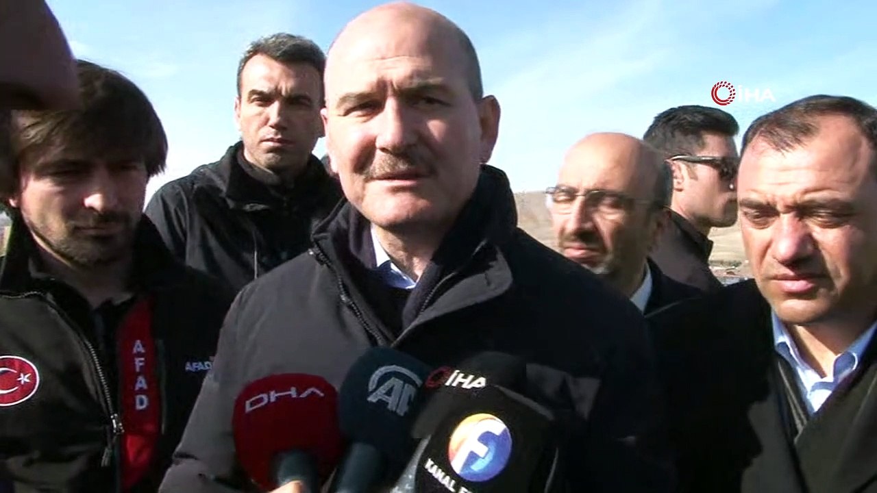 Bakan Soylu:'Deprem bölgesine geçici konteyner kent kuracağız'
