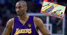 Çizgi filmde, Kobe Bryant'ın helikopter kazasında öldüğü 3 yıl önce gösterildi