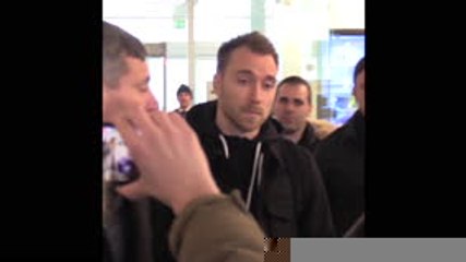 Eriksen arrives in Milan for Inter medical