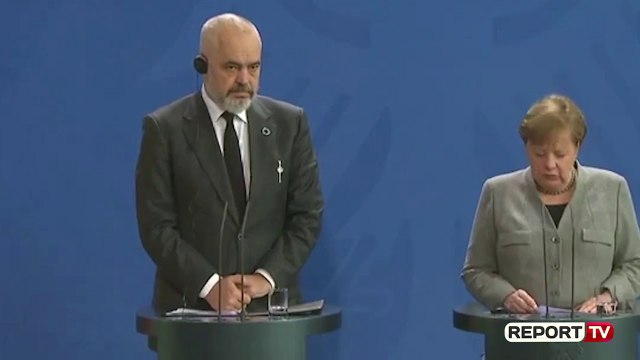 Report TV - Takimi me Ramën/ Merkel: Në mars të ketë një datë për çeljen e negociatave!