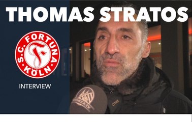 Fortuna-Trainer Thomas Stratos: Vorfreude auf den Rückrundenstart