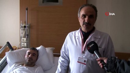 Deprem anında panik oldu aşağı atladı