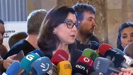 Eva Granados: "El president Torra ya no es diputado, continúa siendo president"
