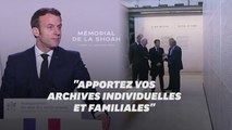 Macron appelle les Français à partager leurs archives de la Shoah