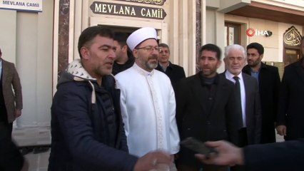 Diyanet İşleri Başkanı Ali Erbaş deprem bölgesindeki çalışmaları anlattı