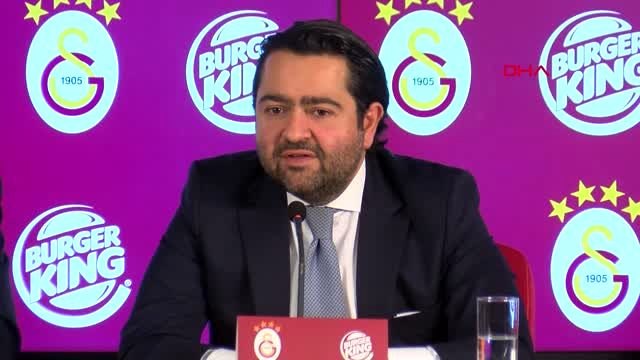Spor galatasaray'da sponsorluk anlaşması imzalandı
